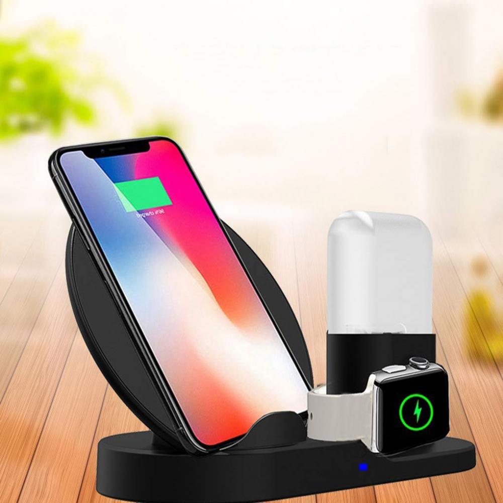 3 in 1 Fast Qi Wireless Charger Standard