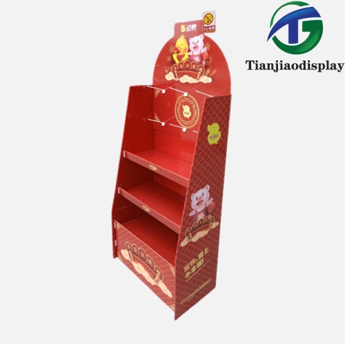 Durable PVC Snow Foam Display Stand for Supermarket