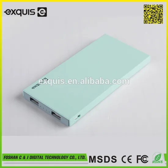 wholesale new age products external battery charger slim power bank