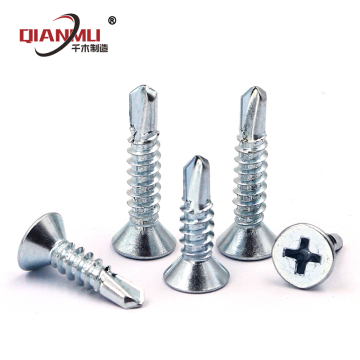 Phillips Countersunk Self-Drilling Screws Carbon Steel
