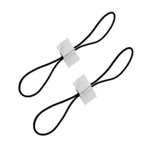 White Elastic Velcro Hook and Loop Strap