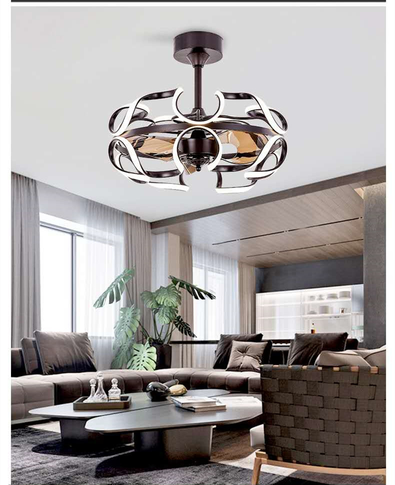 Modern Three Leaf Decorative Ceiling Fan Light China Manufacturer