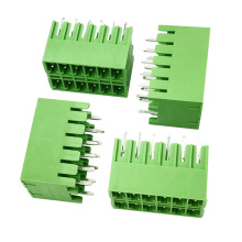 3.5mm double bank straight angle thin male pin Plug-in terminal connector