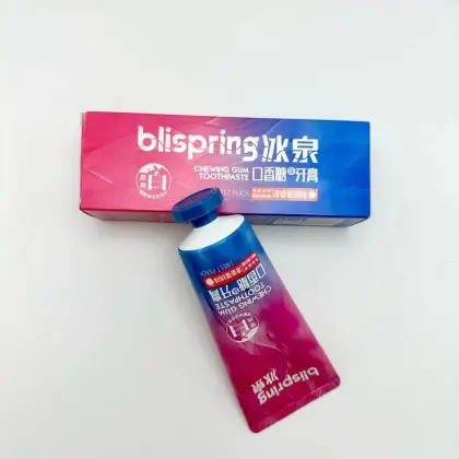 100g Fresh Peach flavor Chewing gum toothpaste