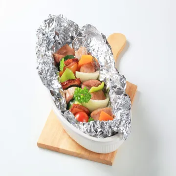 Lanren Factory Price Soft Silver Colored Aluminum Foil Roll for Barbecuing