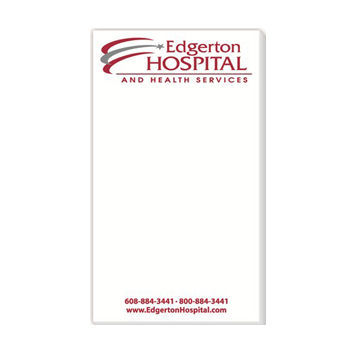 3-1/16" sticky notepads, makes perfect giveaway to keep your brand on their mind