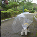 High Quality Transparent Dog Umbrella