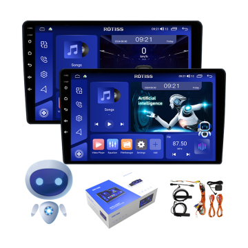 AI 2 Din 9\" 10\" Car DVD Player with CarPlay, BT, FM, and Android Head Unit for BMW
