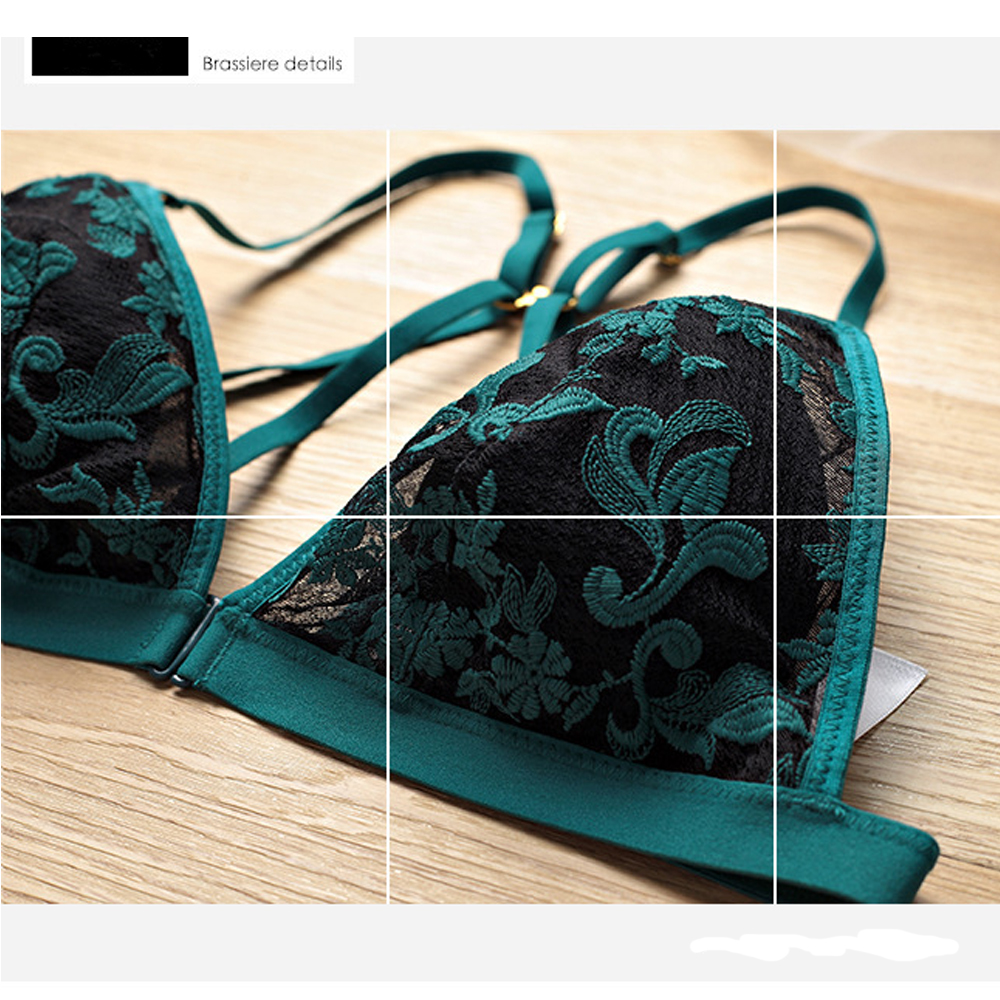 Brassiere Flower Pattern