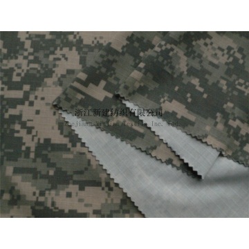 Rip-stop Nylon Cotton Blend Camouflage Fabric