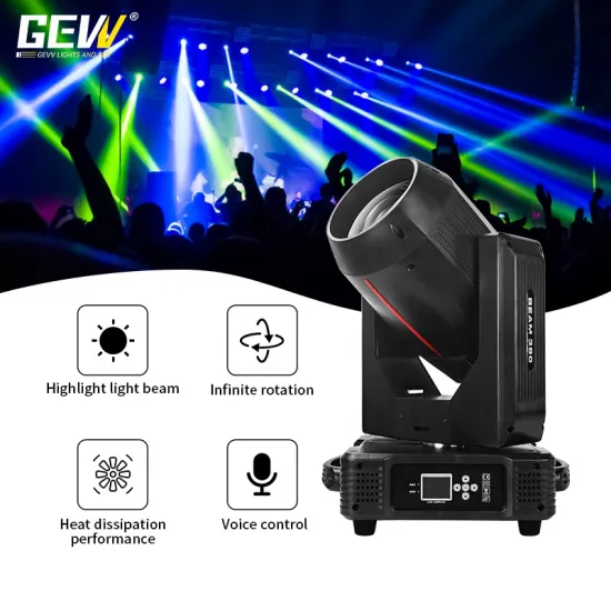 380W High Brightness DMX Moving Beam Lamp - 20R Sharpy Beam Moving Head Light