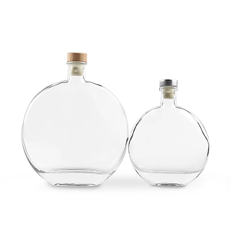 230ml Flat Wine Glass Bottle