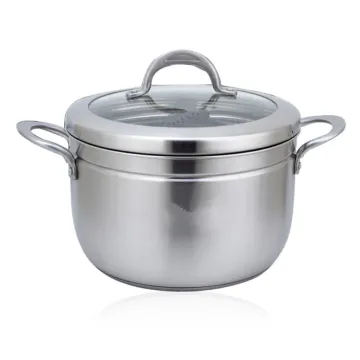 Stainless Steel Steamer Pot With Steamer Insert