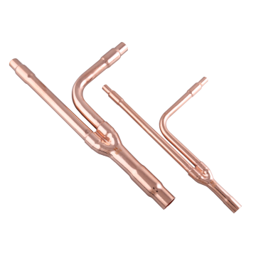 Copper Y Branch Pipe Joint Kit for Air Conditioner Insulation