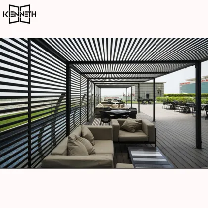 Luxury Outdoor Aluminium Gazebo Bower Bank Pavilion