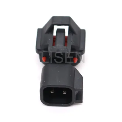 2-Way Black Bosch EV6 to Nippon Denso Connector Adapter