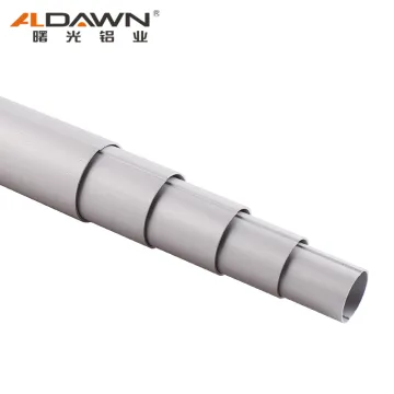 Black Anodized Telescopic Pole Aluminum Profile Twist Lock Tube Manufacturer