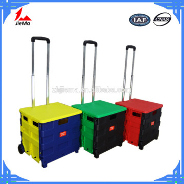 New design foldable shopping trolley cart