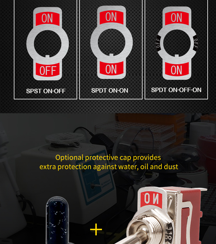 Spdt Electrical Toggle Switch: On-off Function, High Quality Spdt ...