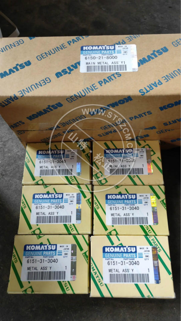 Komatsu bearing 6204-31-3410 S6D-5L metal 6204-31-3400