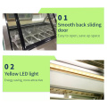 IJs display Food Grade Popsicle Cabinet Freezer