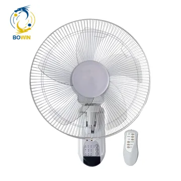 18 Inch Wall Mounted Oscillating Fan with Remote Control Ventilador De Pared