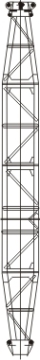 Steel Inner -suspended Gin Pole 