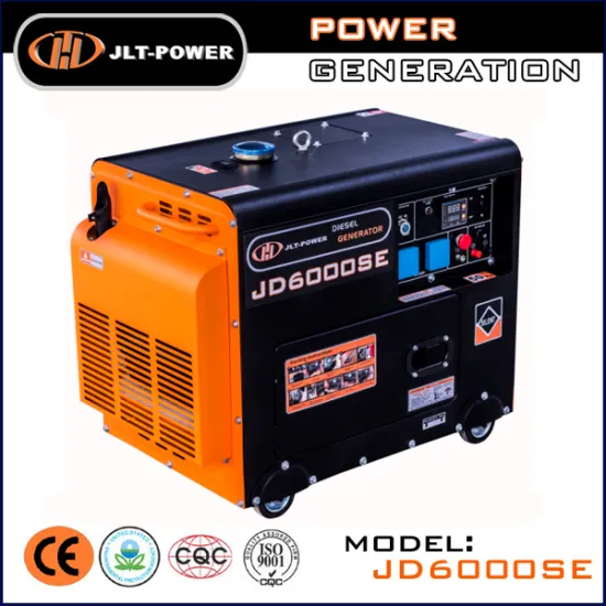 4 Stroke Electric start 5KW Diesel Silent Generator Set