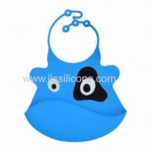 Oem Color Silicone Blank Baby Bib Blank 