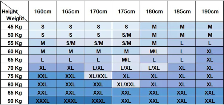 Men boxer- size selection