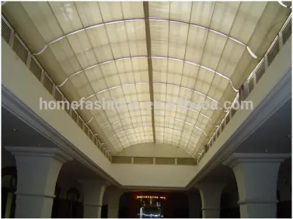 FCS type of office window curtain/electric motor shutters/electric curtain motor folding machine