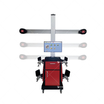 Machine d'alignement des roues 3D avec périphérique de levage automatique en option - Définition standard