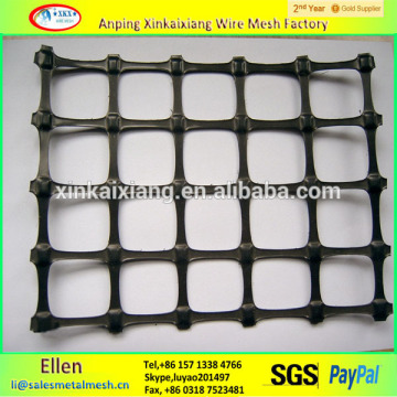 China High tensile strength geogrid, plastic soil stabilization geogrid, biaxial geogrid