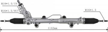 Hydraulic power steering gear for VW Transporter T5