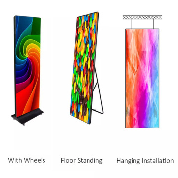 P2mm Indoor Mirror Poster Led Display Screen