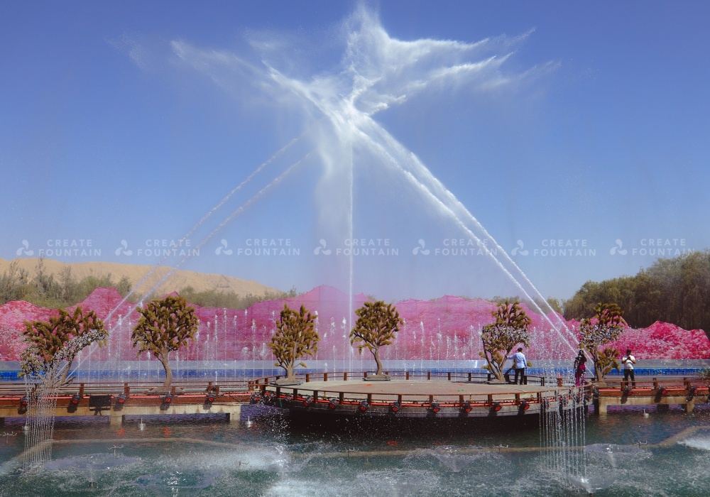 Floating Musical Fountain