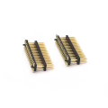 Conector del encabezado de pasador de lanzamiento de 1.27 mm de plástico dual