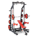 Rack d'alimentation olympique Smith Machine Squat Rack