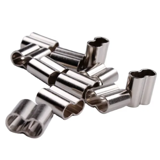 Double Copper Pipe Metal Fiber Protective Sleeve for Tuna Longline Fishing Line Lead Wire