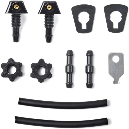 Universal Windshield Wiper Washer Nozzles Kit - Replaces OEM #47137