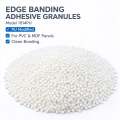 1014 Adhesivo termofusible para bandas de borde modificadas con PU, bolitas de pegamento sin rastro para sellado de bordes de paneles de PVC MDF