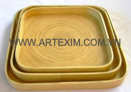 Bamboo Plate, Stunning bamboo plate, Lacquer Plate, pressed bamboo Plate, coiled bamboo Plate, rolling bamboo Plate, Spun Bamboo Plate, Laminated Bamboo Plate,