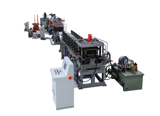 Steel Shelf Baseplate Roll Forming Machine