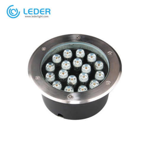 LEDER Watt Carré 18W Lampe enterrée LED