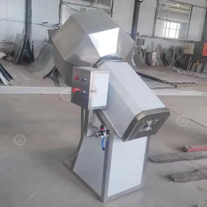 Octagonal Snack Coating Drum Mixer for Potato Chips and Peanuts