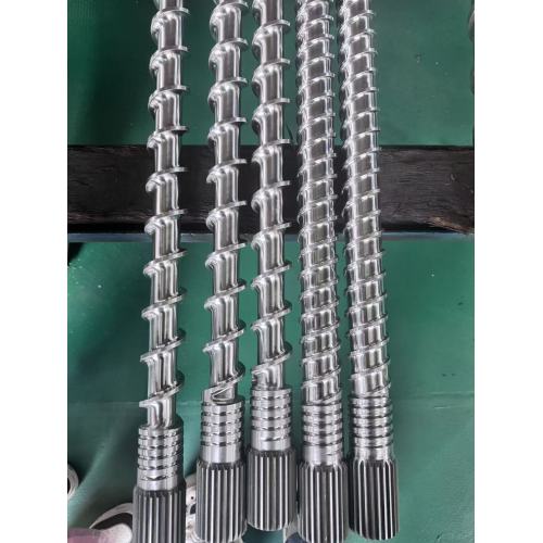 Screw Bimetal ປະສິດທິພາບສູງສໍາລັບການ Extrusion