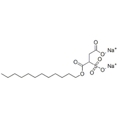 Nome: acido butandicoico, 2-sulfo-, 1-dodecil estere, sale di sodio (1: 2) CAS 19040-44-9