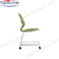 Office Training Chairs High Quality Cheap Plastic Chair With Writing Table Factory