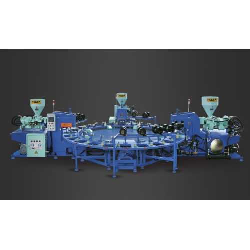 Three-Color Upper Molding Machine