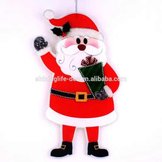 Non-woven christmas decoration santa gifts for xmas holiday